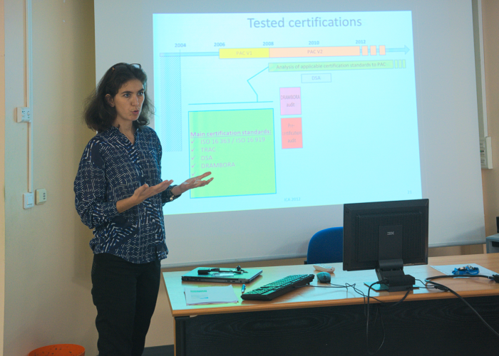 Workshop EUDAT sur la certification